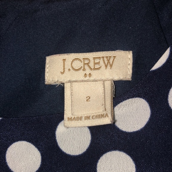 🪡J. CREW FACTORY 🪡POLKADOT CLASSIC SHIFT DRESS🪡 - Picture 8 of 8